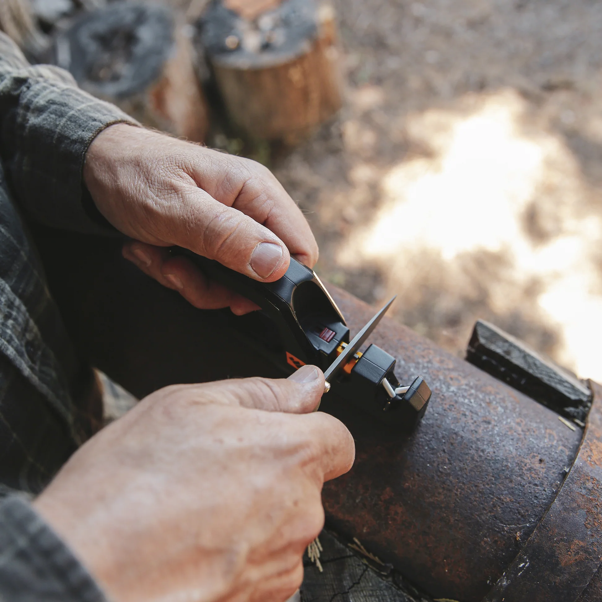 Convex-Carbide Sharpening